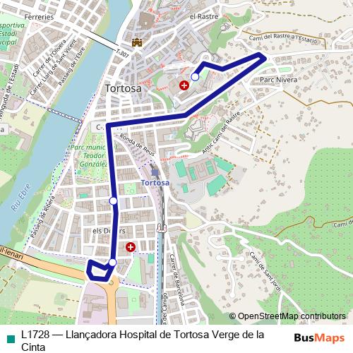 L1728 bus Line Map