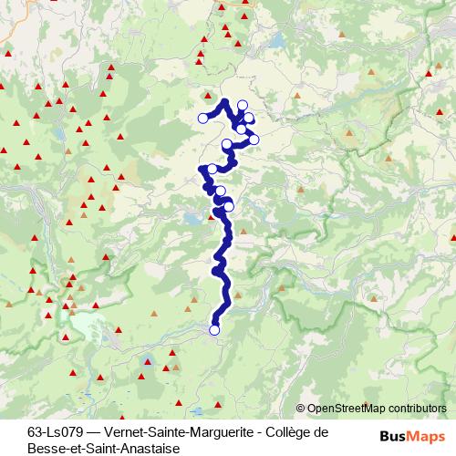 63-Ls079 bus Line Map