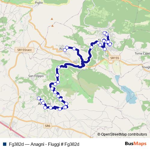 Fg382d bus Line Map