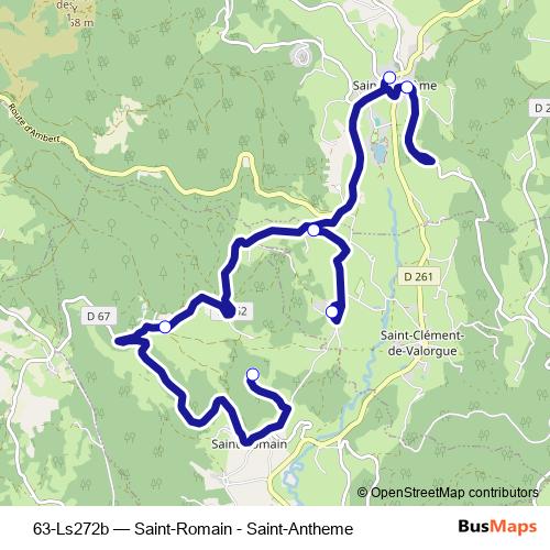 63-Ls272b bus Line Map