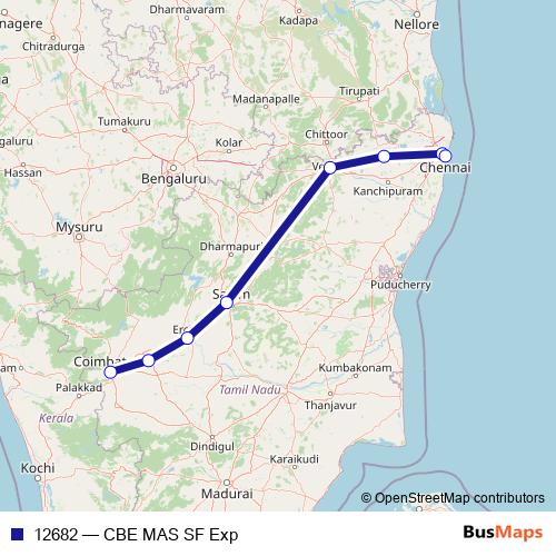 12682 rail Line Map