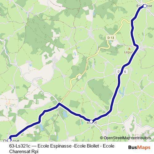 63-Ls321c bus Line Map