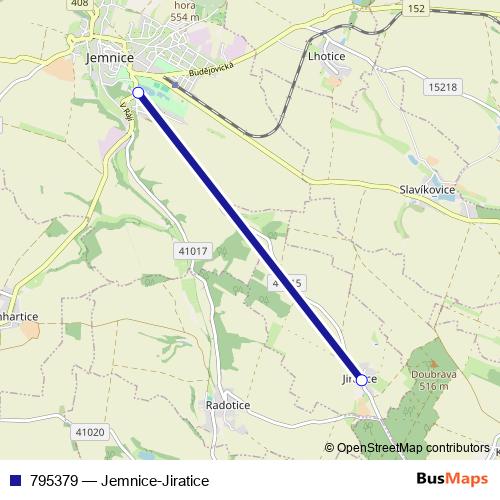 795379 bus Line Map