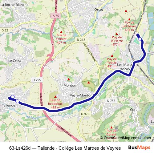 63-Ls426d bus Line Map