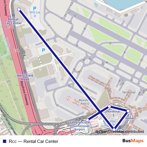 Rcc bus Line Map