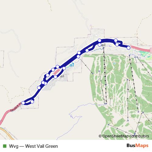 Wvg bus Line Map