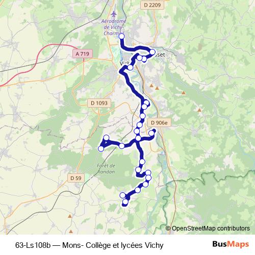 63-Ls108b bus Line Map