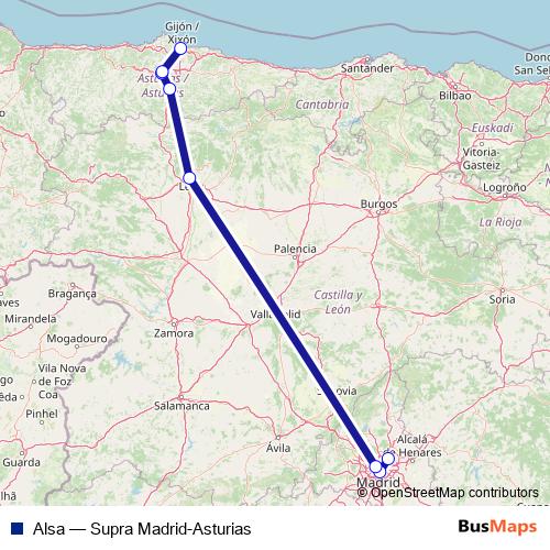 Alsa bus Line Map