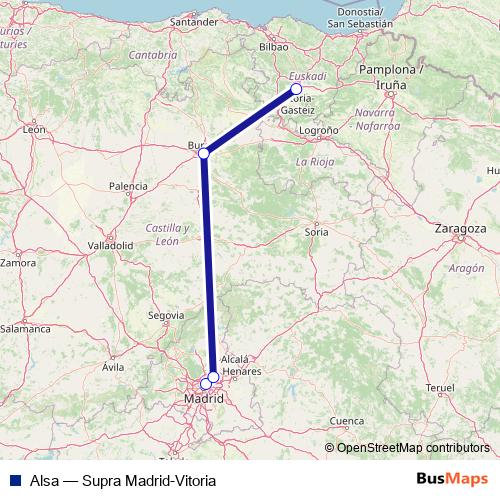 Alsa bus Line Map