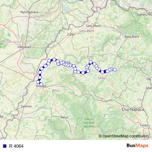 R 4064 rail Line Map