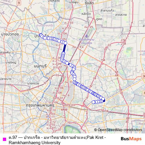 ต.97 bus Line Map