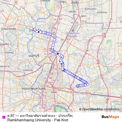 ต.97 bus Line Map