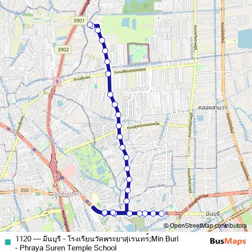 1120 bus Line Map