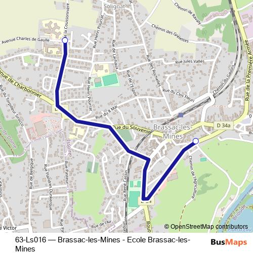 63-Ls016 bus Line Map