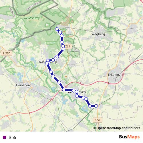 Sb5 monorail Line Map