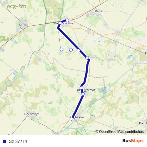 Sz 37714 rail Line Map