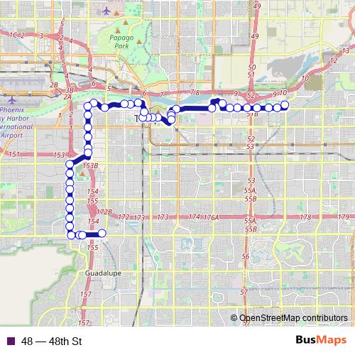 48 bus Line Map