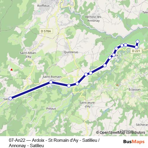 07-An22 bus Line Map