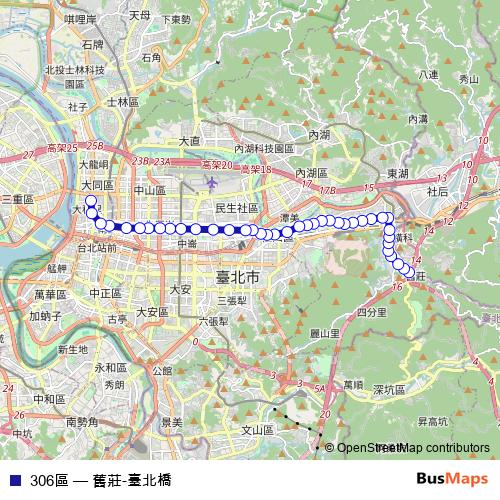 306區 bus Line Map