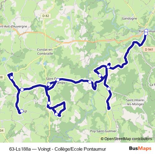 63-Ls188a bus Line Map