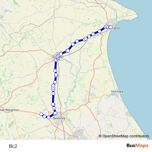 Bc2 bus Line Map