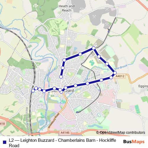 L2 bus Line Map