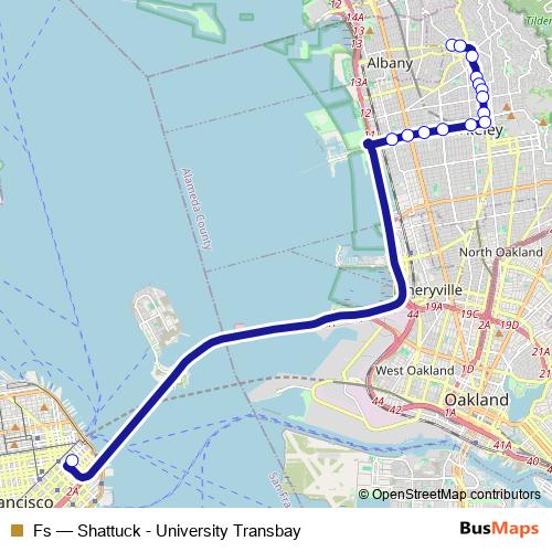 Fs bus Line Map