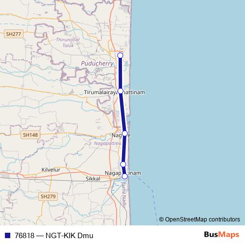 76818 rail Line Map