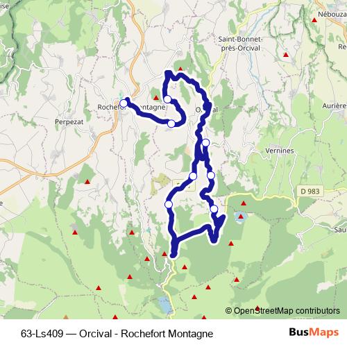 63-Ls409 bus Line Map