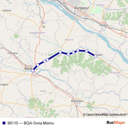 68110 rail Line Map