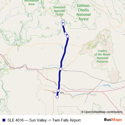 SLE 4016 bus Line Map