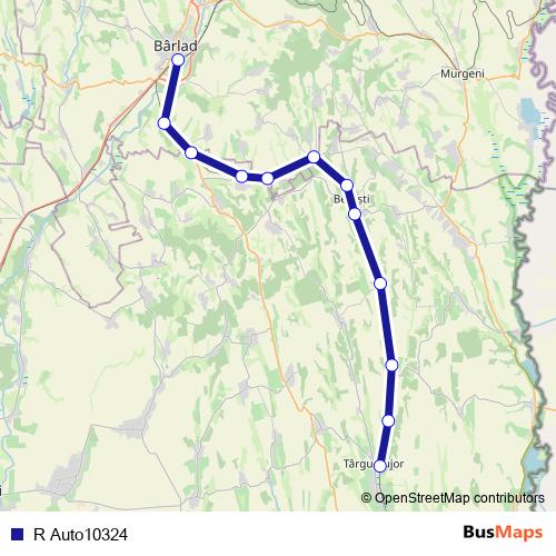 R Auto10324 bus Line Map