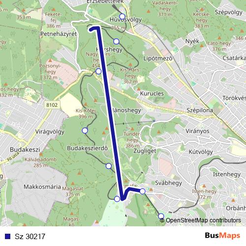 Sz 30217 rail Line Map
