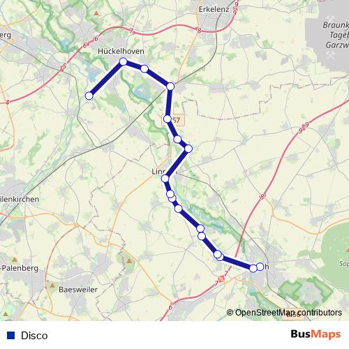 Disco metro Line Map