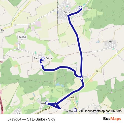 57svg04 bus Line Map