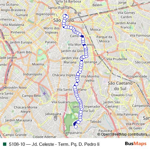 5108-10 bus Line Map