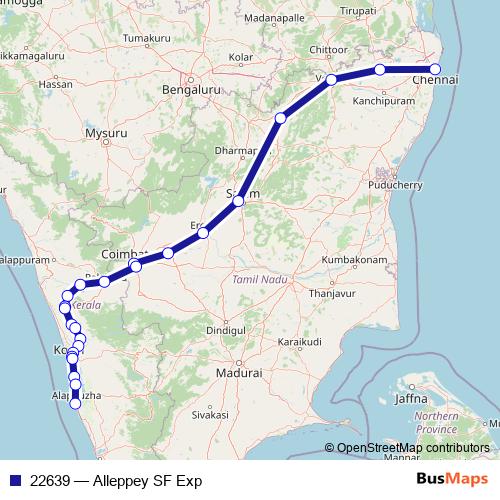 22639 rail Line Map