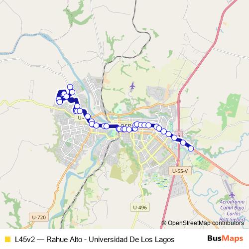 L45v2 bus Line Map
