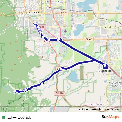 Ed bus Line Map