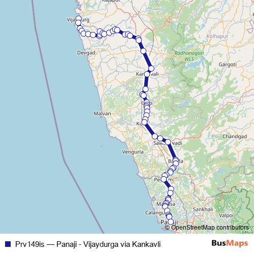 Prv149is bus Line Map