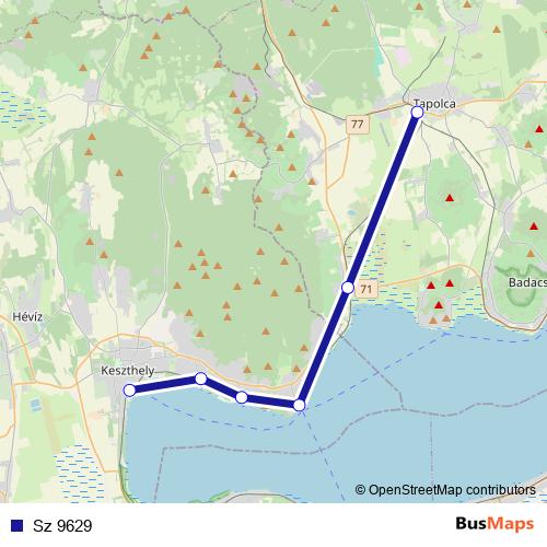 Sz 9629 rail Line Map