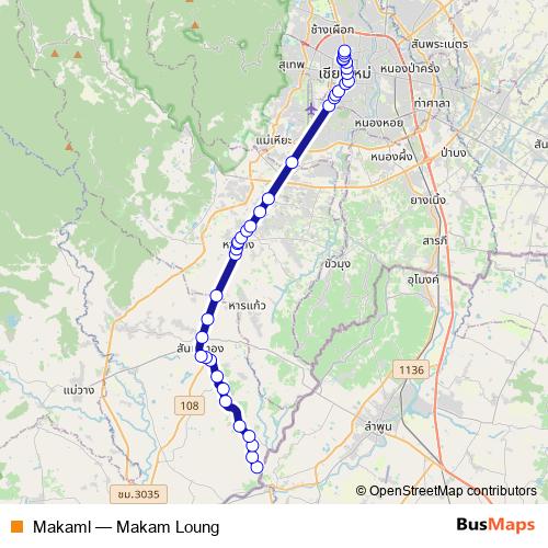 Makaml bus Line Map