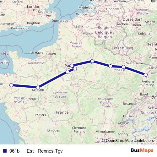 061b rail Line Map