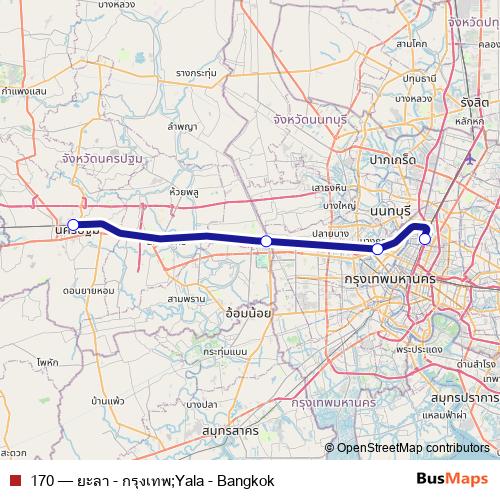170 rail Line Map