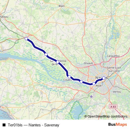 Ter01bis rail Line Map