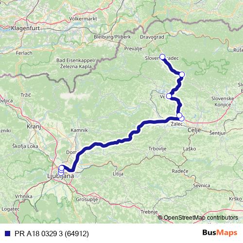 PR A18 0329 3 (64912) bus Line Map