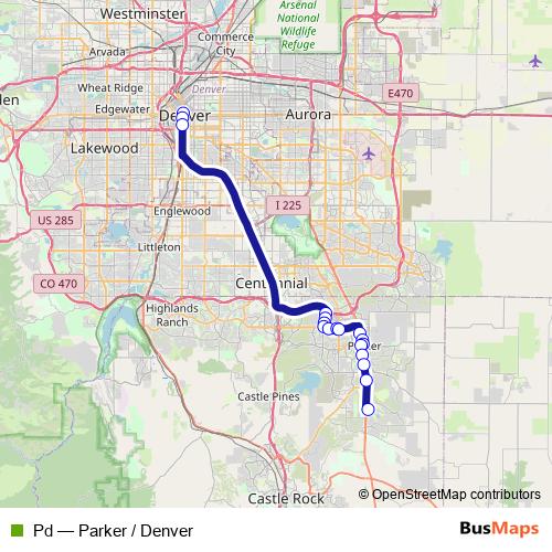 Pd bus Line Map