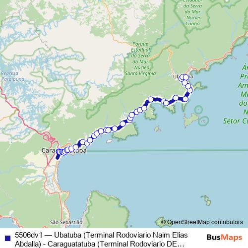 5506dv1 bus Line Map