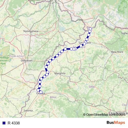 R 4338 rail Line Map
