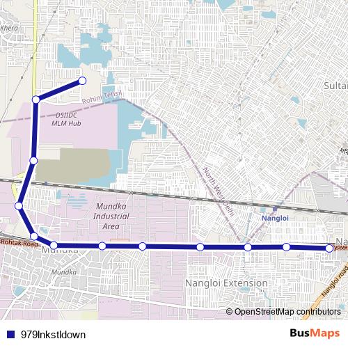 979lnkstldown bus Line Map